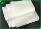 FDA 510mm Lebar PE Dilapisi 40 hingga 120g Gulungan Kertas Kraft Putih Untuk Pengepakan Roti