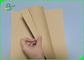 Kertas Kemasan Gulungan Kecil 60gsm 80gsm Brown Interleave Paper Dengan 25kg / Roll