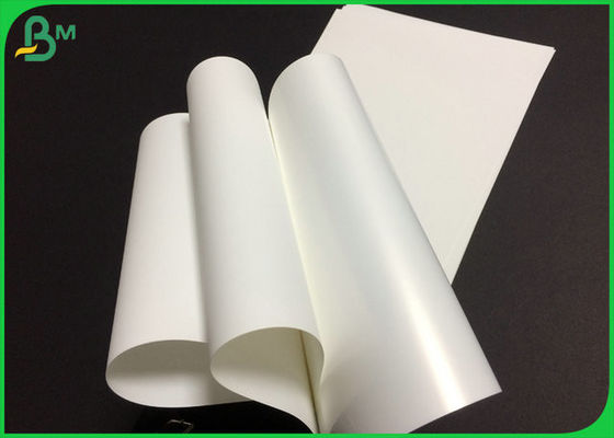 Matte 130um 150um Kertas Sintetis Inkjet Satu Sisi Untuk Pencetakan Iklan