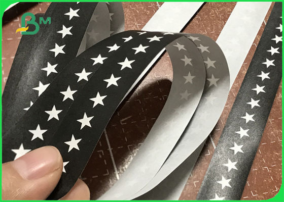 Biodegradable 120g White Kraft Paper Straw Membuat Gulungan Papaer Warna 60gsm