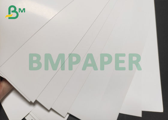 Kertas Penutup Gloss Stok Karton Putih Pencetakan Brosur C2S 10pt