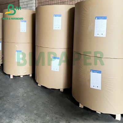 Daur ulang Extensible 70 90 GSM Brown Food Packaging Bag Paper