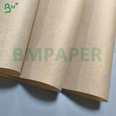 Kantong belanjaan Gunakan Brown Kraft Paper 50g 60g 70g Food Grade To Go Kraft Paper