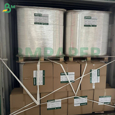 24gsm 28gsm Straw Wrapping Paper Untuk Industri Minuman 29MM 33MM Kekuatan Tinggi