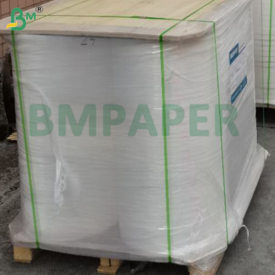 Percetakan Biodegradable Daur Ulang 28gsm White Food - Grade Straw Wrap Paper Untuk Kemasan Toothpick