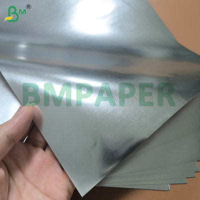 80gm 90gm Metallic Silver Beer Label Paper Untuk Botol Bir Dan Kaleng