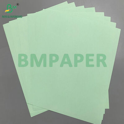 Hijau 56gsm 75gsm Blank Carbonless Paper Image Hitam Untuk Buku Resep