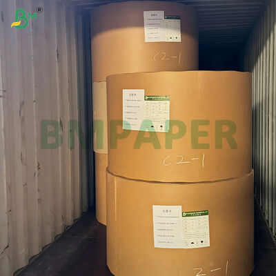 Kertas Tahan Minyak Putih 35gsm Gulungan Kertas Pembungkus Sandwich Hamburger Kemasan Kue