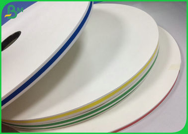15MM 100% Saft Straw Paper Roll / Bahan Baku Untuk Kertas Straw