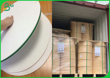 60g 120g Food Grade Kertas Straw Paper Roll Dengan Ukuran Slitted 13.5mm 14mm 15mm