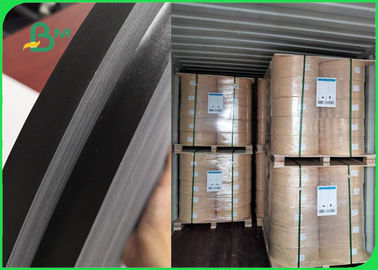 60 GSM Padat Hitam Straw Paper Roll Untuk Pesta Ulang Tahun 15MM FDA Disetujui Tinta