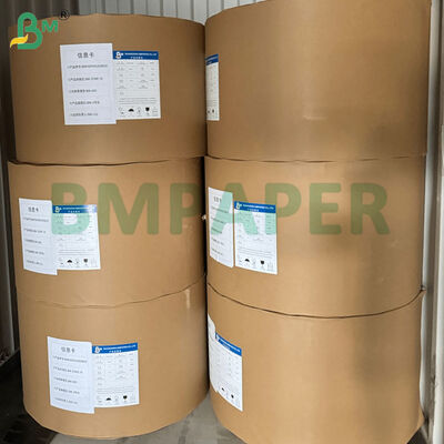 65gsm 70gsm kertas wajah label termal untuk supermarket label 3-bukti, tahan lama dengan kecepatan tinggi dapat dicetak