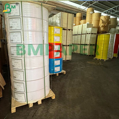 80gsm Digital Carbonless Paper Roll CB CFB CF Dilapisi Multi Color