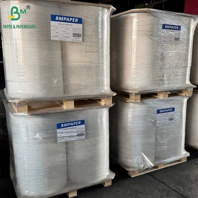 Kertas Pembungkus Sedotan 28mm x 6000m 26gsm untuk Kemasan Sedotan Sekali Pakai