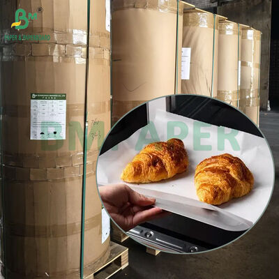 Kertas Roti Silikon Berlapis 40G Tahan Suhu Tinggi untuk Oven