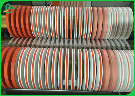 FSC Bersertifikat 60gsm 13mm 14mm 15mm Lebar Food Grade Cetak Kertas Jerami Untuk Sedotan Aman