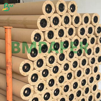 90 inci 72 inci perforated Brown Kraft Paper Rolls 80, Custom Lengths, Lubang Bulat