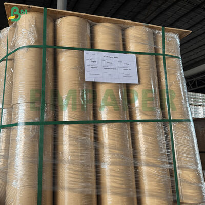 75gm Brown Chick Paper 100% Daur Ulang Biodegradable Lengan Unggas Gulung Kertas Untuk perkebunan