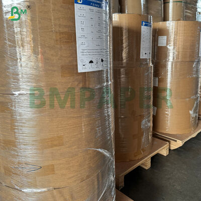 Tahan Grease 40g Keamanan Panas Putih Silikon Paper Roll