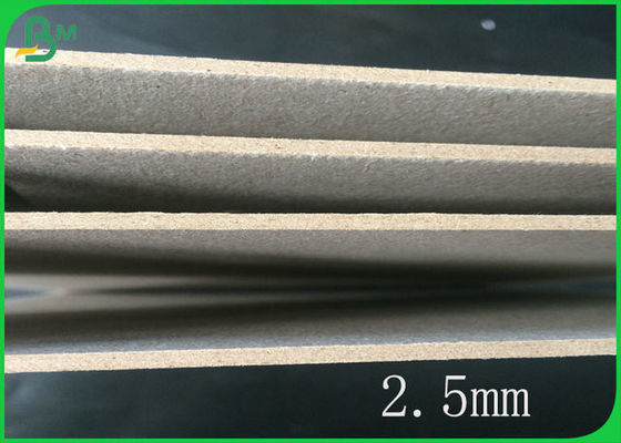 2mm Tebal FSC SGS Disetujui Grey Chipboard Dalam Kemasan Lembar