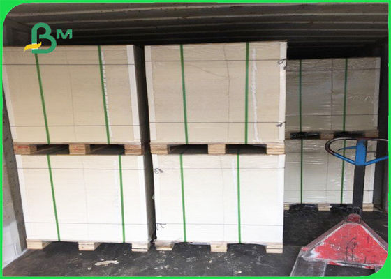 FSC / FDA Disetujui Satu Sisi Dilapisi Kertas Kraft Putih 35 / 40GSM Dalam Lembar