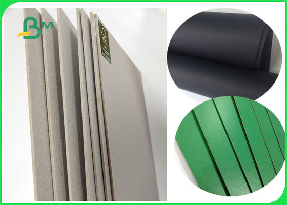 FSC 250gsm - 1500gsm Grey Kardus Kekuatan Permukaan Yang Baik Untuk Membuat Kotak Hadiah