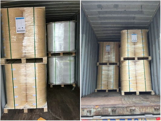 40gsm 60gsm Greaseproof PE Coated Paper Roll Untuk Kemasan Makanan