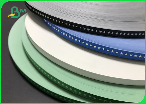 FDA 15mm Slitted 60gram 120gram Mg White Kraft Paper Untuk 6mm Minum Sedotan