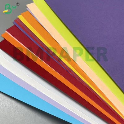 160gm 180gm Kekuatan tinggi Kertas Kartu Warna Untuk Brosur