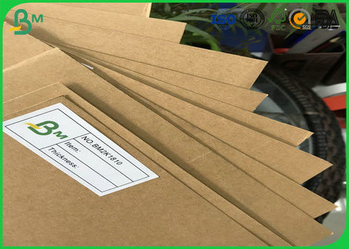 FSC Bersertifikat 250gsm - 850gsm High Grade Impor Paper Solid Board, Brown Kraft Paper