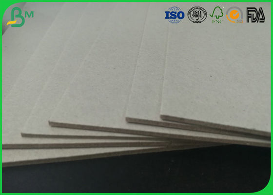 300gsm ke 2600gsm kehalusan berkualitas tinggi dari FSC Grey Chipboard untuk membuat Furniture