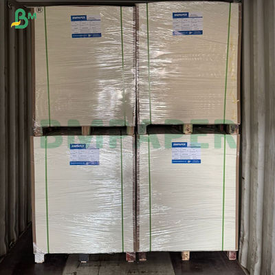 Tulang putih tahan suhu Single sisi PE dilapisi Cup Stock Paper