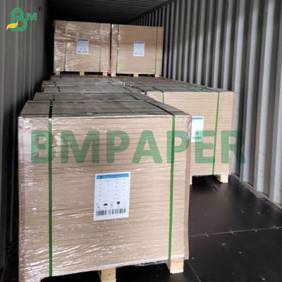 C1S Kertas Putih Lapisan Label Sisi Satu Bahan Wajah Untuk Label Botol & Kaca