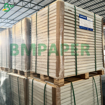 C1S Kertas Putih Lapisan Label Sisi Satu Bahan Wajah Untuk Label Botol & Kaca