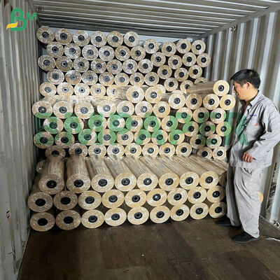 High Absorbency Natural Kraft Paper 70gm 90gm Untuk Liner Pertanian