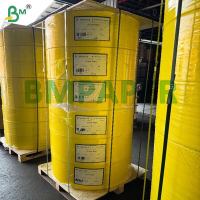 NCR Paper Carbonless Copy Paper Roll dengan Serat Perawan 100%, Berat Dasar 48gsm - 80gsm, dan Lapisan CB CFB CF