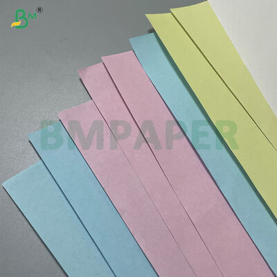 78gm CB CFB CF Kuning Putih Pink Karbonless Copy Paper 214MM