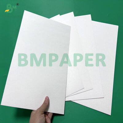 Air cepat menyerap 390gsm White Coaster Board Untuk Bir Mat 455 x 650mm