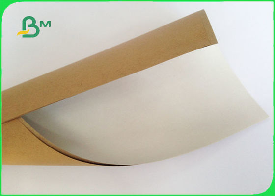 170gsm 450gsm Sertifikasi FSC Daur Ulang Pulp Brown Kraft Paper Untuk Kemasan