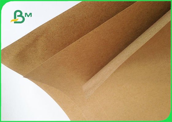 170gsm 450gsm Sertifikasi FSC Daur Ulang Pulp Brown Kraft Paper Untuk Kemasan