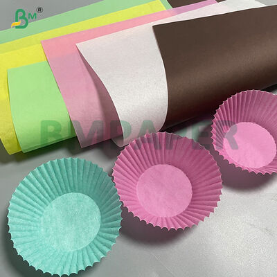 40gm Tinggi - suhu tahan cupcake Oven Baking Paper untuk kue kecil lembaran