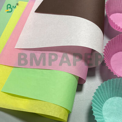 40gm Tinggi - suhu tahan cupcake Oven Baking Paper untuk kue kecil lembaran