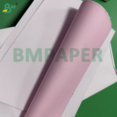 70gsm Digital NCR Karbonless Paper A4 210x297mm CFB Pink Dengan Belakang Putih
