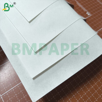 White Kraft Wrapping Paper 100gsm 120gsm Kekuatan meledak tinggi