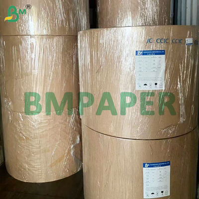 White Kraft Wrapping Paper 100gsm 120gsm Kekuatan meledak tinggi