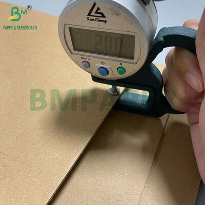 Kekuatan Tinggi 1.2MM 1.5MM 2MM Brown Kraft Cardboard Untuk Frame Gambar