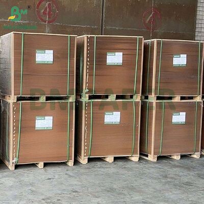 Kekuatan Tinggi 1.2MM 1.5MM 2MM Brown Kraft Cardboard Untuk Frame Gambar