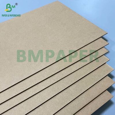 Kekuatan Tinggi 1.2MM 1.5MM 2MM Brown Kraft Cardboard Untuk Frame Gambar