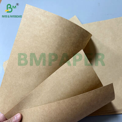 Kertas Kraft Berkelanjutan 100gsm 120gsm Aman untuk Makanan untuk Kantong 800mm 900mm