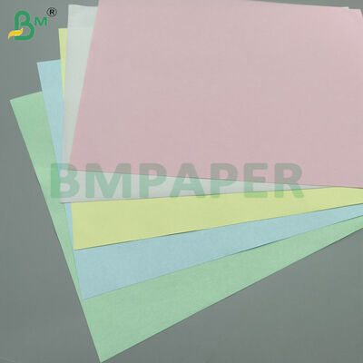 80gsm Digital Carbonless Paper Roll CB CFB CF Dilapisi Multi Color